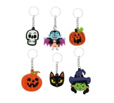 *** OFFER *** Halloween Keyrings x 12 pack ( 0.15p Each )