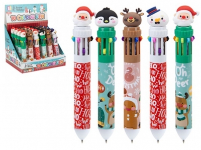 Christmas Design Colour Pens