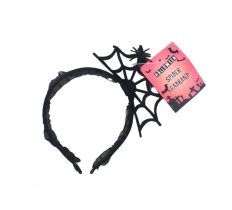 Halloween Headband Spider Web & Spider