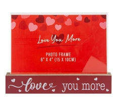 Love Photo Frame 6" X 4"