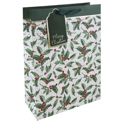 Christmas Holly XL Gift Bag