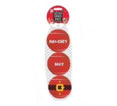Christmas Pet Tennis Balls