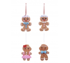 Christmas Hanging Gingerbread Man