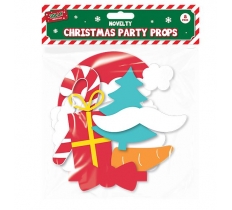 Christmas Party Props 8 Pack