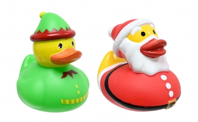 Large Christmas Duck Vinyl Assorted