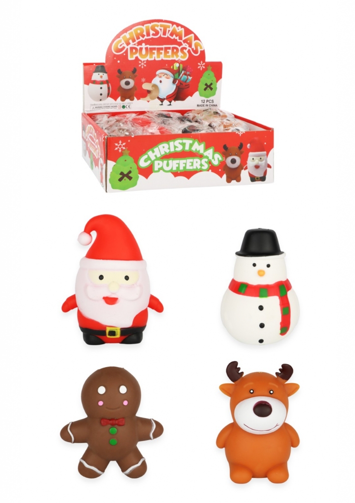 Christmas Squeeze Toy (8cm) - Click Image to Close