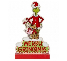 Grinch Mdf Ornament Merry Grinchmas