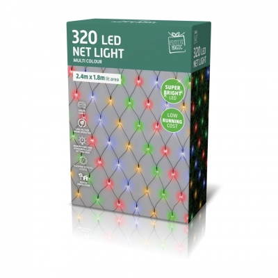 LED Net Lights 320 Multi