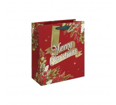 Christmas Folliage Medium Bag (215Mm X 253Mm X 102Mm)