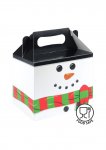Snowman Christmas Lunch Boxes Medium