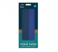 Father's Day Dual Colour Tissue Paper 6PK