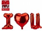 I Love You Hanging Balloon In Paper Envelope 40cm