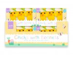Easter Chicks with Bonnets 3pk