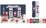 Christmas 6 Mini 6" Crackers Santa & Elf