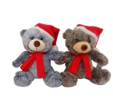 Luxury Christmas Plush Bear 15cm