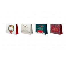 Christmas Traditional Luxury Large Gift Bag