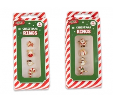 Christmas Rings 4 Pack