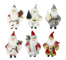Santa Figurines 22cm ( Assorted Designs )