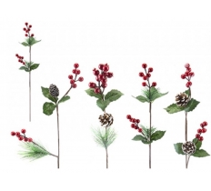 Christmas 58cm Cone Berry Picks ( Assorted Designs )