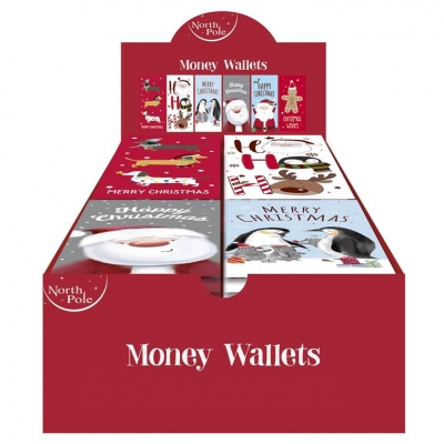 Christmas Single Cute Money Wallet Fsc