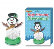 Magic Growing Crystal Snowman