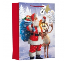 Christmas Traditional Outdoor Santa Ex Large Bag