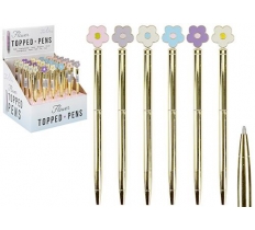 Flower Top Ball Point Pen