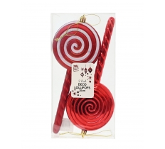 Christmas Deco Lollipop 20.5cm 2pk