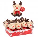 Reindeer With Scarf 15cm