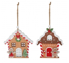 Christmas Gingerbread House Hanging Deco