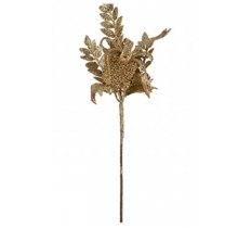 Winterwood Leaves & Present Gold 16"