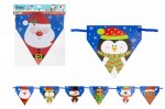 Christmas Paper Bunting 6Ft