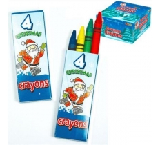 Christmas Crayon Set 4 Pack X 100 ( 11P Each )