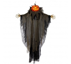 Halloween Pumpkin 1.8M Talking Light Up Battery Operated