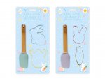 Easter Cookie Cutter & Spatula Set 3pk