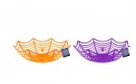 Halloween Cobweb Party Basket 25cm