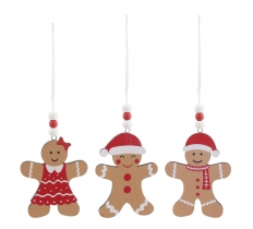 Christmas Hanging Gingerbread Man