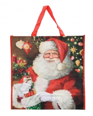 Santa Shopper Bag 45X45Cm