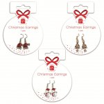 Christmas Dangly Earrings 3 Design