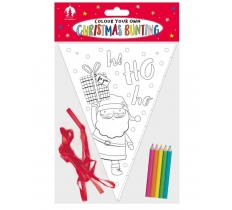 Christmas Activity Colour your own Christmas Bunting