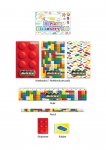 Brickz Stationery Set 5 Pack