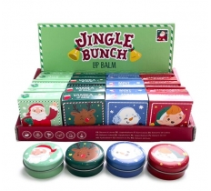 Jingle Bunch Christmas Lip Balm in a Tin