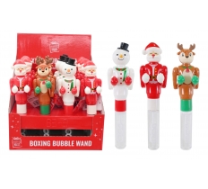 Christmas Boxer Bubble Wand