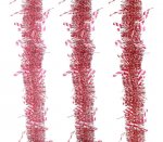 Candy Cane Tinsel 2m ( Assorted Design )
