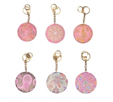 Pocket Mirror On Keychain