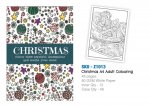 Christmas A4 Adult Colouring Book (VAT ZERO)