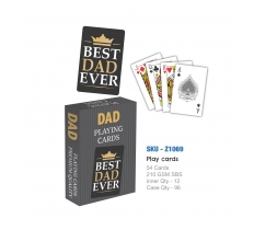 Best Dad Ever Playing Cards