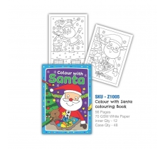 A4 Christmas Santa Colouring Book (ZERO VAT)
