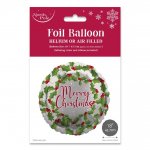 Merry Christmas 18" Foil Balloon