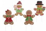 Large Gingerbread Stake Sign